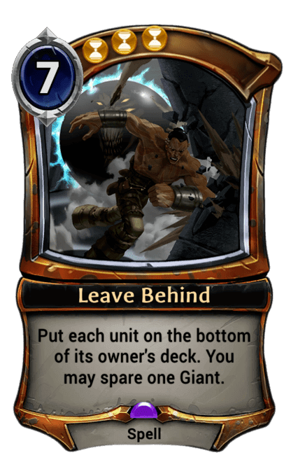 Card image for Leave Behind