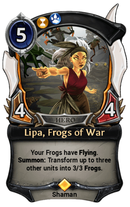 Card image for Lipa, Frogs of War