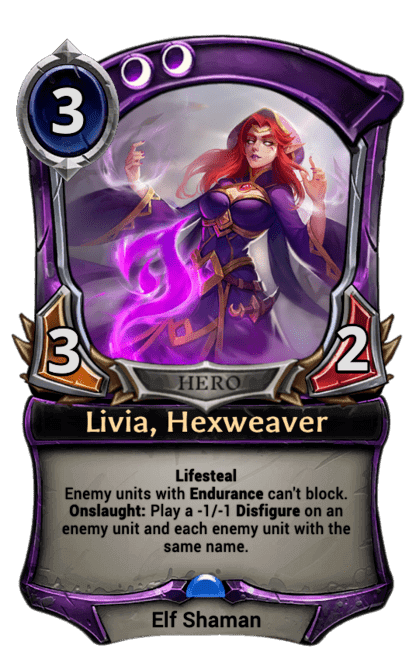 Card image for Livia, Hexweaver