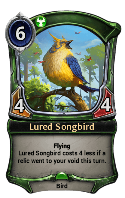 Card image for Lured Songbird