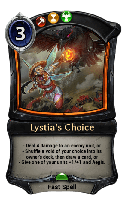 Card image for Lystia's Choice