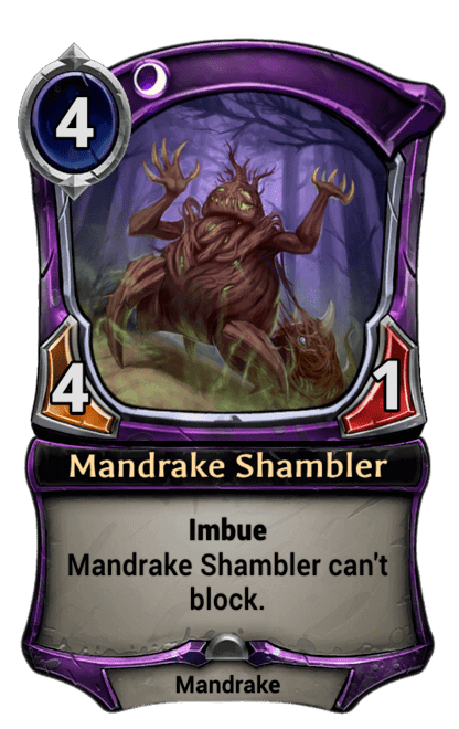 Card image for Mandrake Shambler