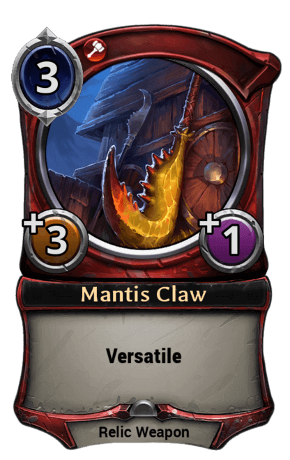 Card image for Mantis Claw