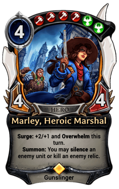 Card image for Marley, Heroic Marshal