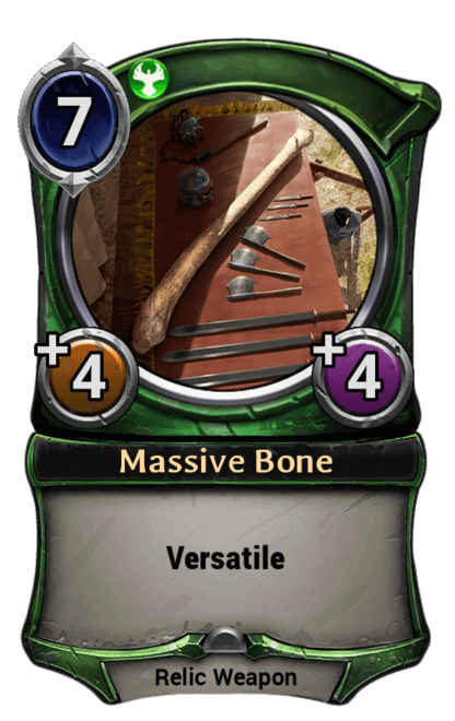 Card image for Massive Bone