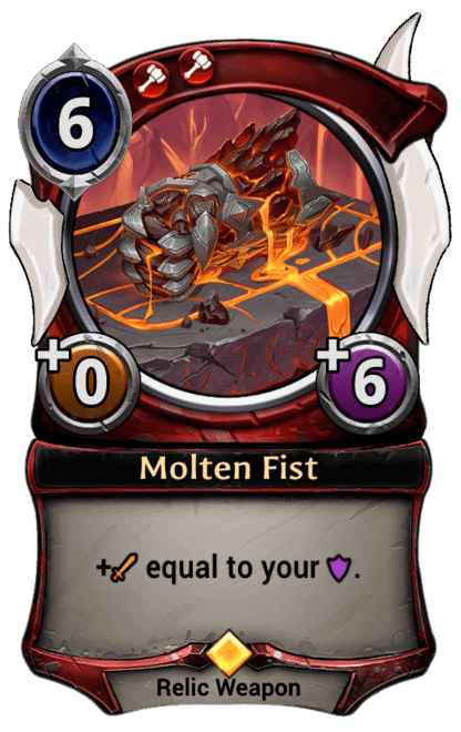 Card image for Molten Fist