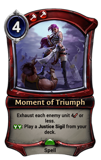 Card image for Moment of Triumph
