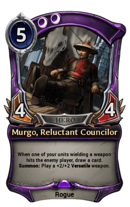 Murgo, Reluctant Councilor
