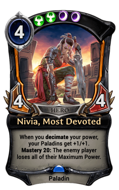 Card image for Nivia, Most Devoted