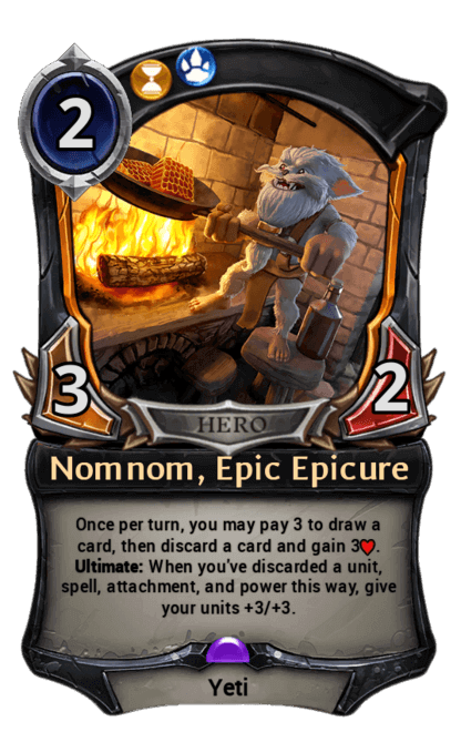 Card image for Nomnom, Epic Epicure