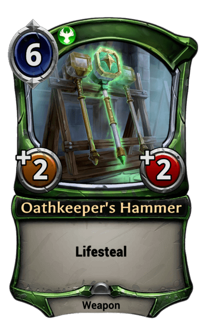 Card image for Oathkeeper's Hammer