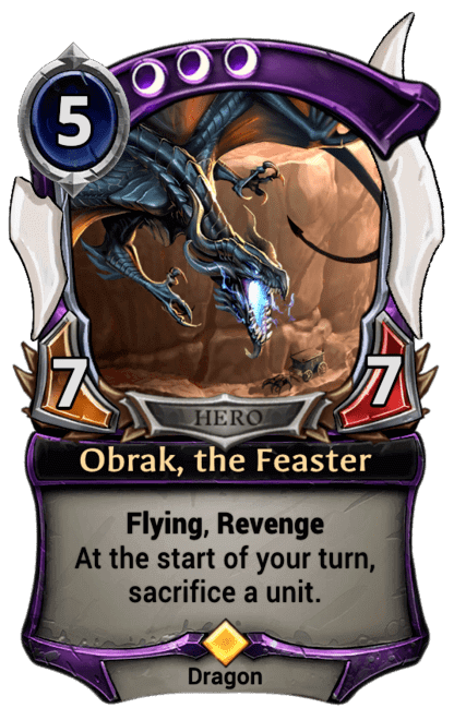 Card image for Obrak, the Feaster
