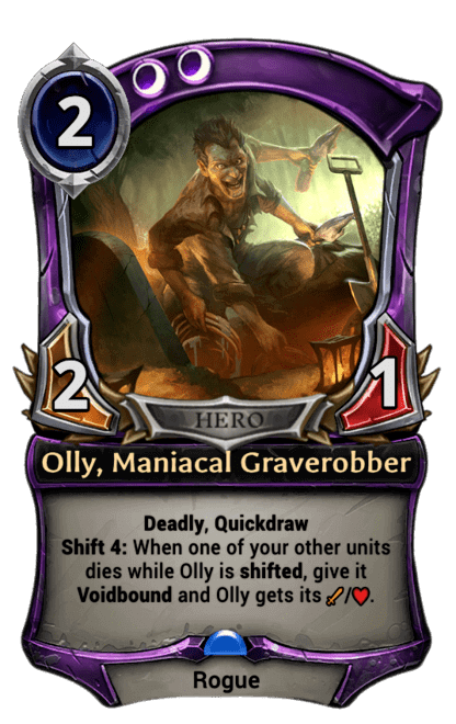 Card image for Olly, Maniacal Graverobber