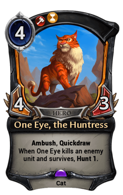 Card image for One Eye, the Huntress