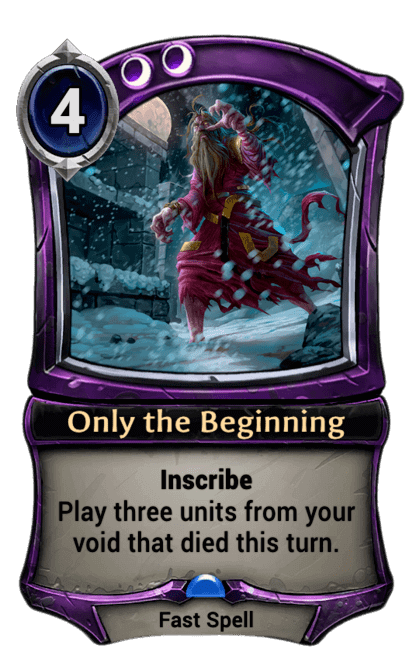 Card image for Only the Beginning