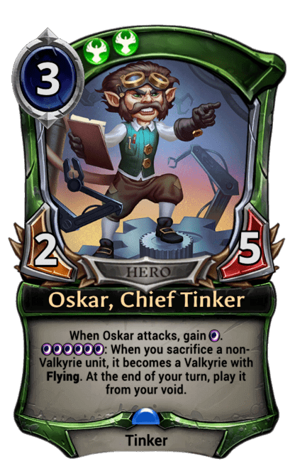 Card image for Oskar, Chief Tinker