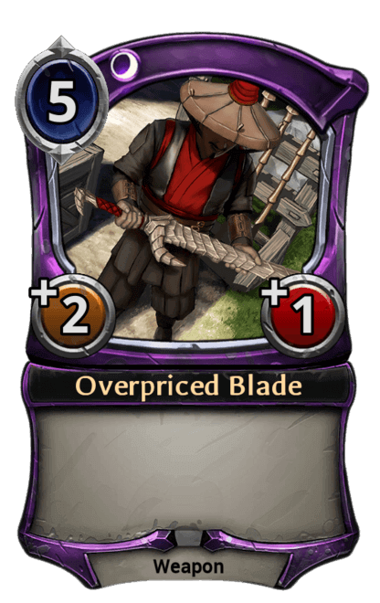 Card image for Overpriced Blade