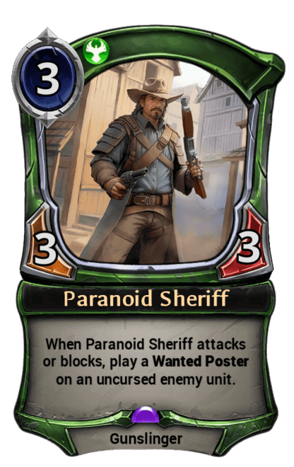 Paranoid Sheriff