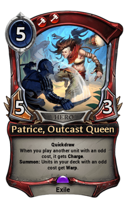 Card image for Patrice, Outcast Queen