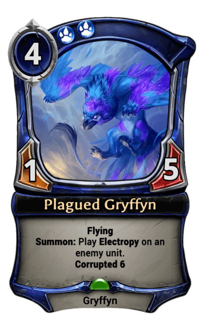Card image for Plagued Gryffyn