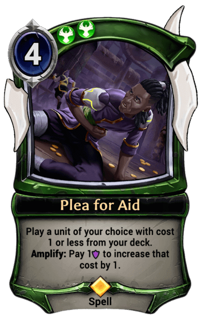 Card image for Plea for Aid