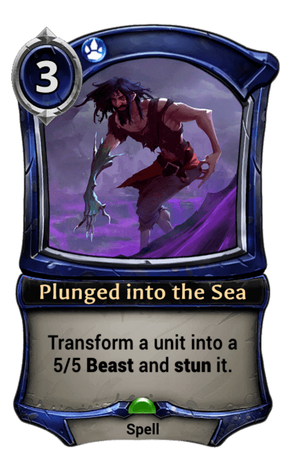 Card image for Plunged into the Sea