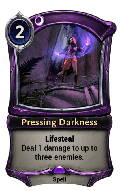 Card image for Pressing Darkness
