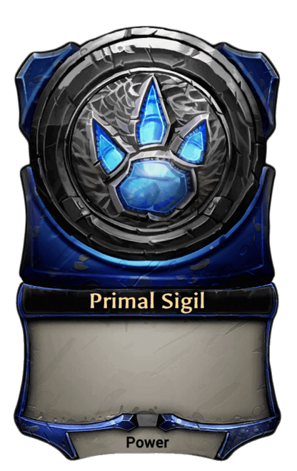 Card image for Primal Sigil