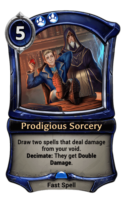 Card image for Prodigious Sorcery