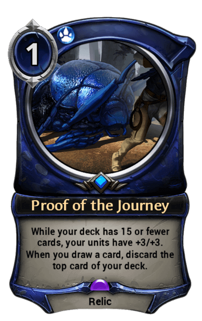 Proof of the Journey