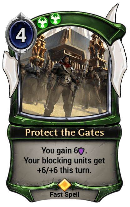 Card image for Protect the Gates