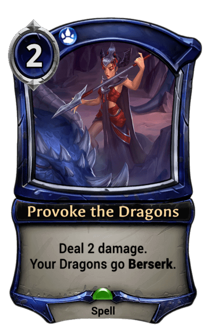 Card image for Provoke the Dragons