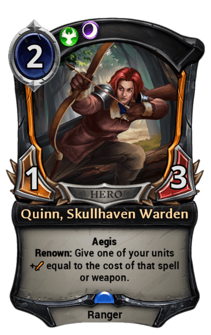 Card image for Quinn, Skullhaven Warden