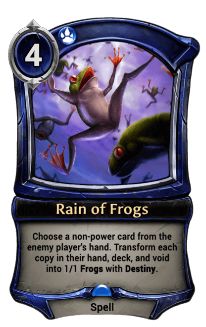 Card image for Rain of Frogs