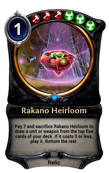 Card image for Rakano Heirloom