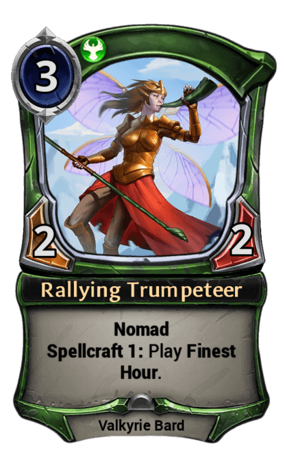 Card image for Rallying Trumpeteer