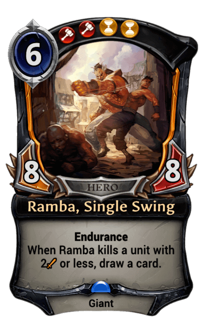 Card image for Ramba, Single Swing