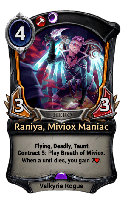 Card image for Raniya, Miviox Maniac