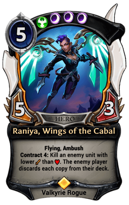 Card image for Raniya, Wings of the Cabal