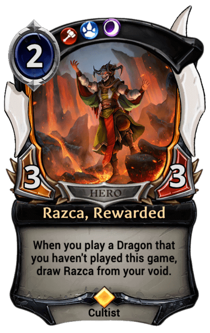 Card image for Razca, Rewarded