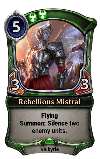 Card image for Rebellious Mistral