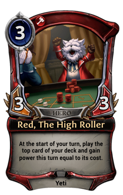 Card image for Red, The High Roller