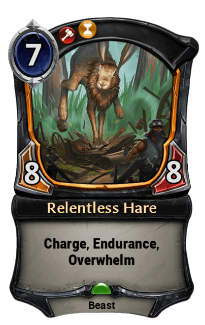 Card image for Relentless Hare