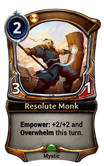 Card image for Resolute Monk
