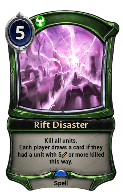 Card image for Rift Disaster