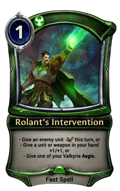 Card image for Rolant's Intervention
