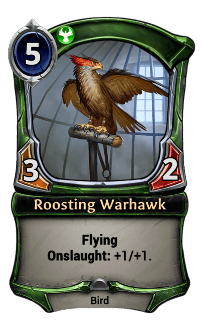 Card image for Roosting Warhawk