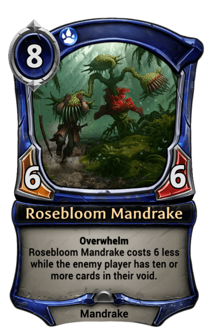 Card image for Rosebloom Mandrake
