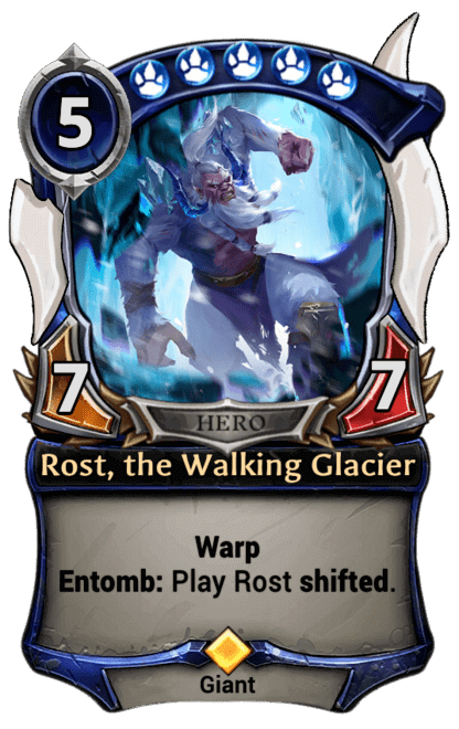 Card image for Rost, the Walking Glacier