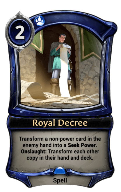 Card image for Royal Decree